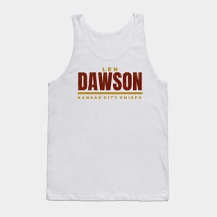 len dawson typography Tank Top